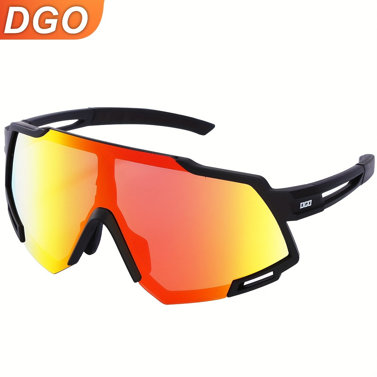 Polarized Sports Sunglasses, Cycling Sun Glasses With 5 Interchangeable  Lenes For Running Baseball Golf Driving