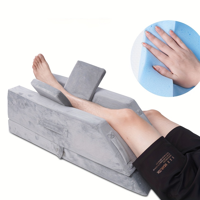 Leg Elevation Pillows Leg Pillows For Sleeping Cooling Gel - Temu