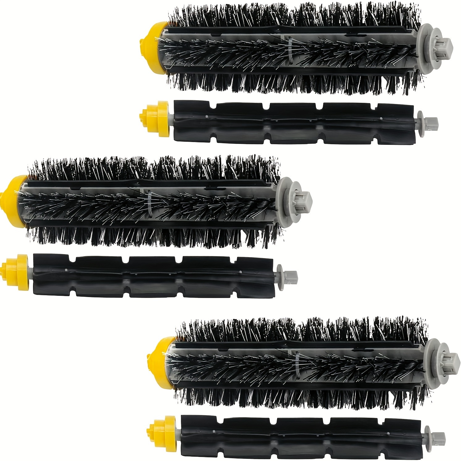 Replacement Spare Parts Accessories for iRobot Roomba i7 j7 i6 i8 i3 i4 i2  i1 i5 e5 e6 IEJ Series Vacuum Cleaner,1 Roller Brush,4 Pack Filter,and 4