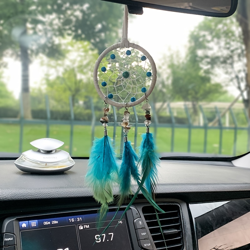 Auto-Rückspiegel hängende Dekoration Traumfänger Anhänger Indianer  Innenraum Anhänger