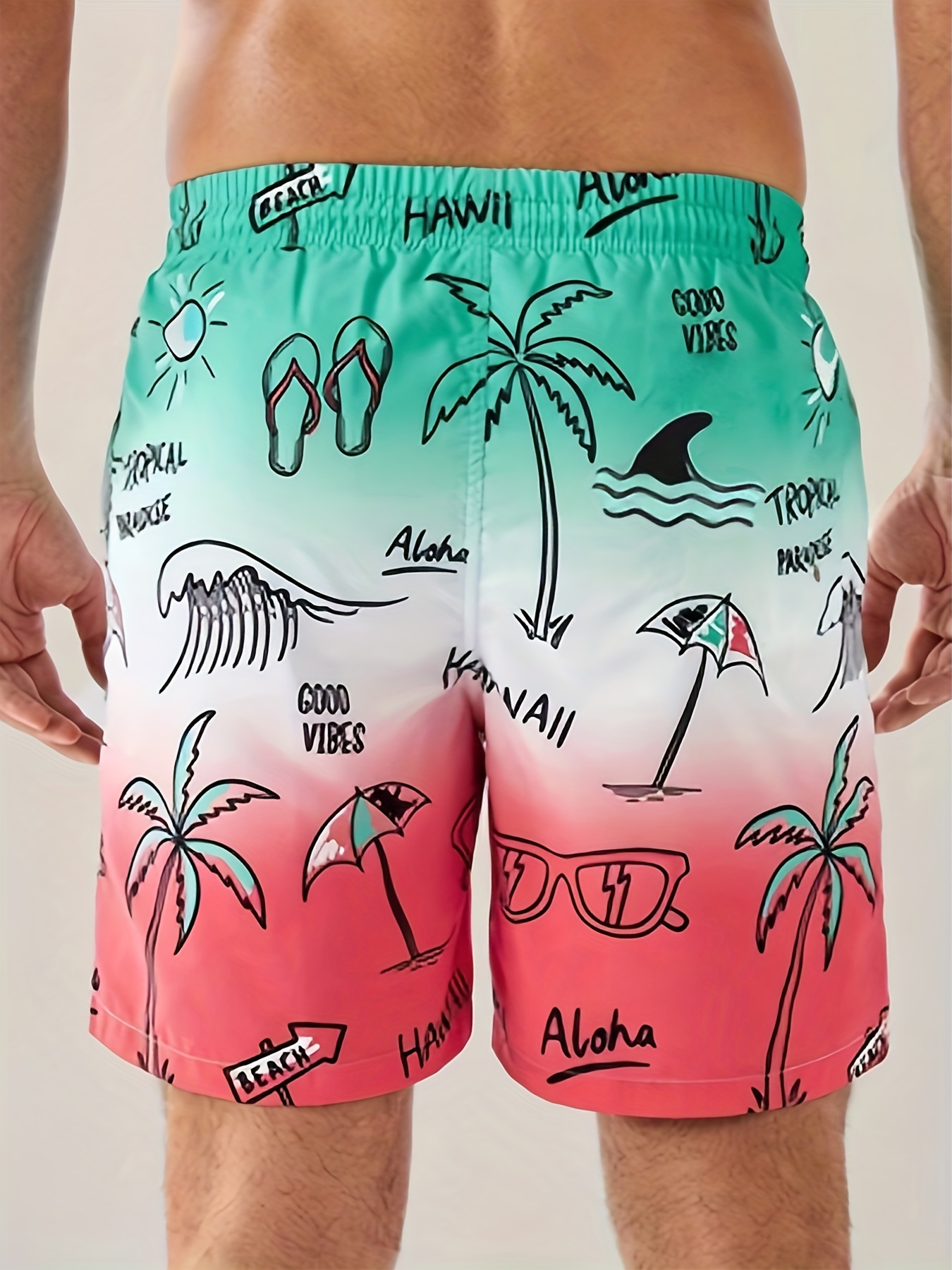 Board shorts with on sale pockets