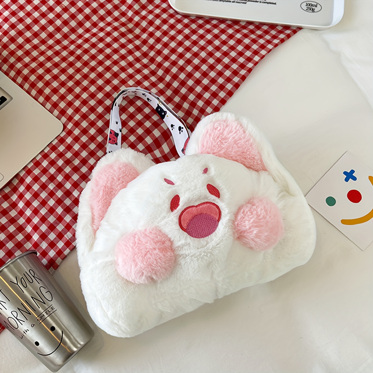 Plush animal purse online