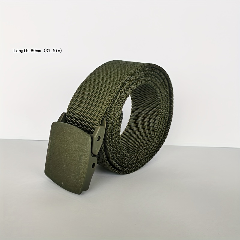 Army Green Canvas Belt