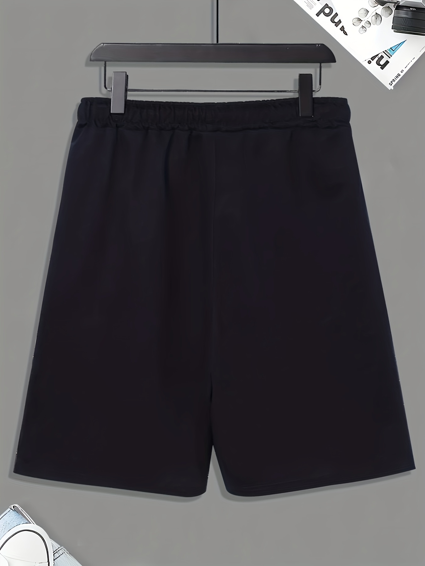 Men's 1980 Print Shorts Casual Stretch Drawstring Shorts