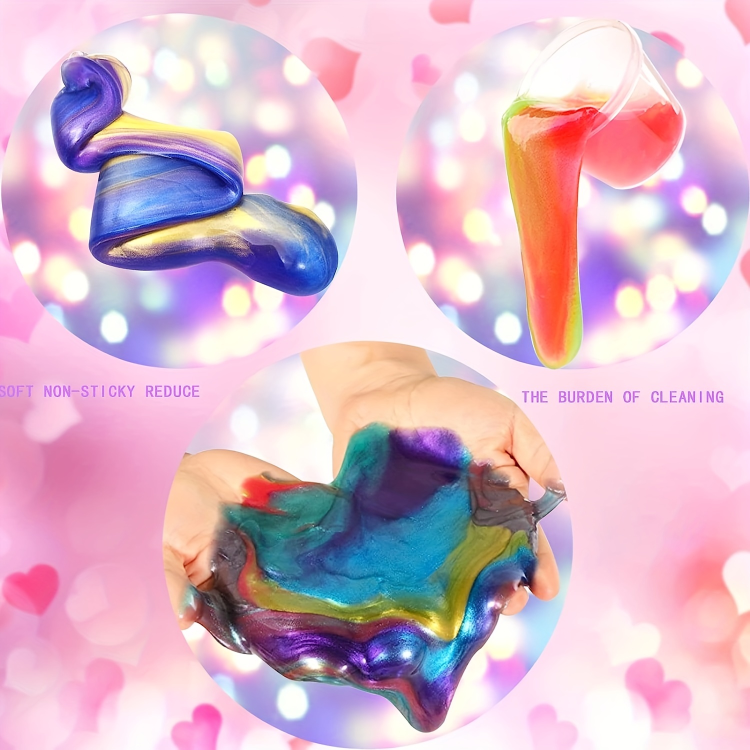 36 Wholesale D.i.y. Glitter Galaxy Slime Kits - at 