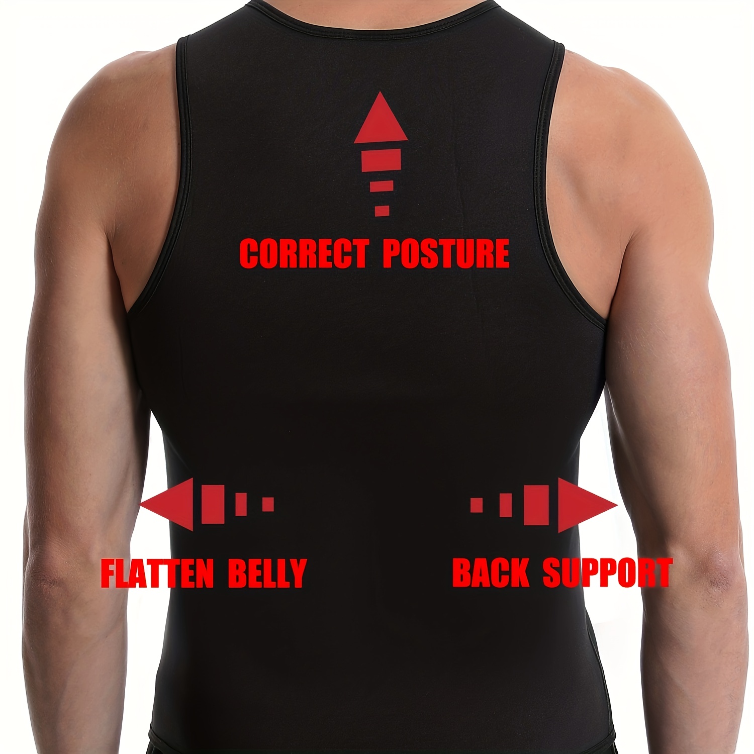 Men Sweat Vest Neoprene Sauna Slimming Tank Top Weight Loss Waist Trainer  Shirt, Sauna Suits -  Canada