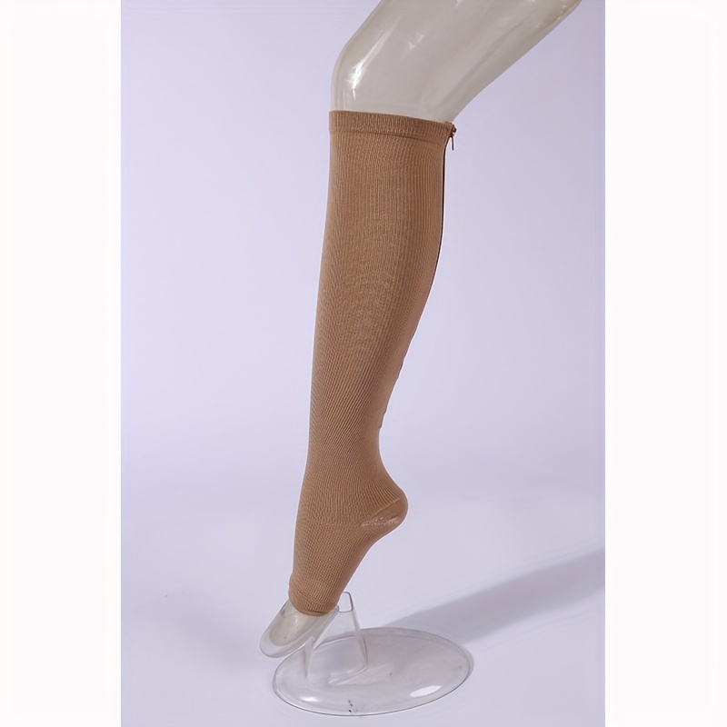 Unisex Knee High Open Toe Compression Socks Get Ready Sports