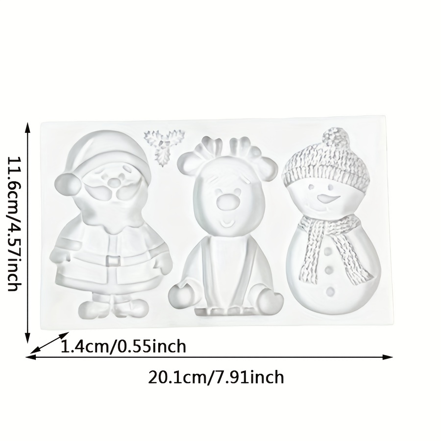 Reusable Snowman Ice Sculpture Mold