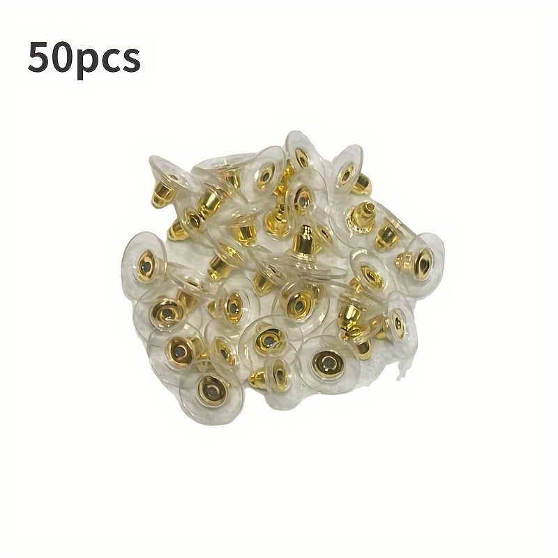 200pcs Soft Silicone Rubber Earring Back Stoppers For Stud Earrings DIY  Jewelry Making Earring Findings Accessories