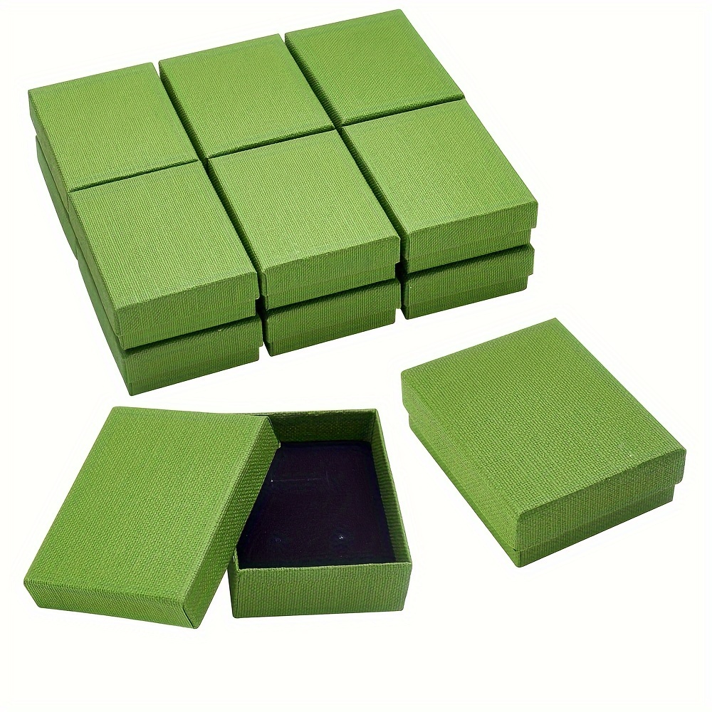 Cardboard Sponge Inside Jewelry Set Boxes Upscale Black - Temu