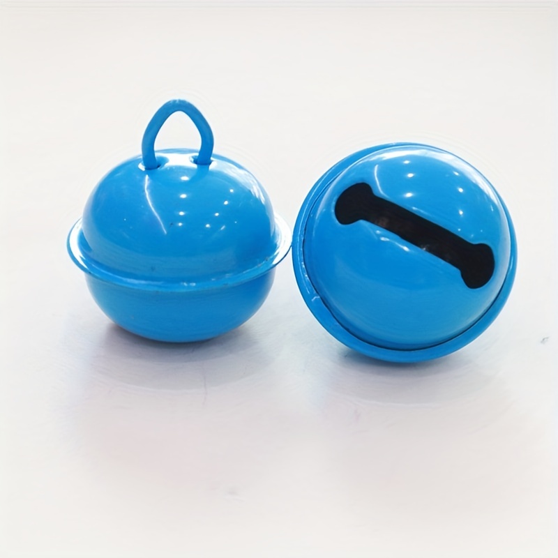 In A Variety Of Colors Jingle Bells Metal Round Bells Craft - Temu