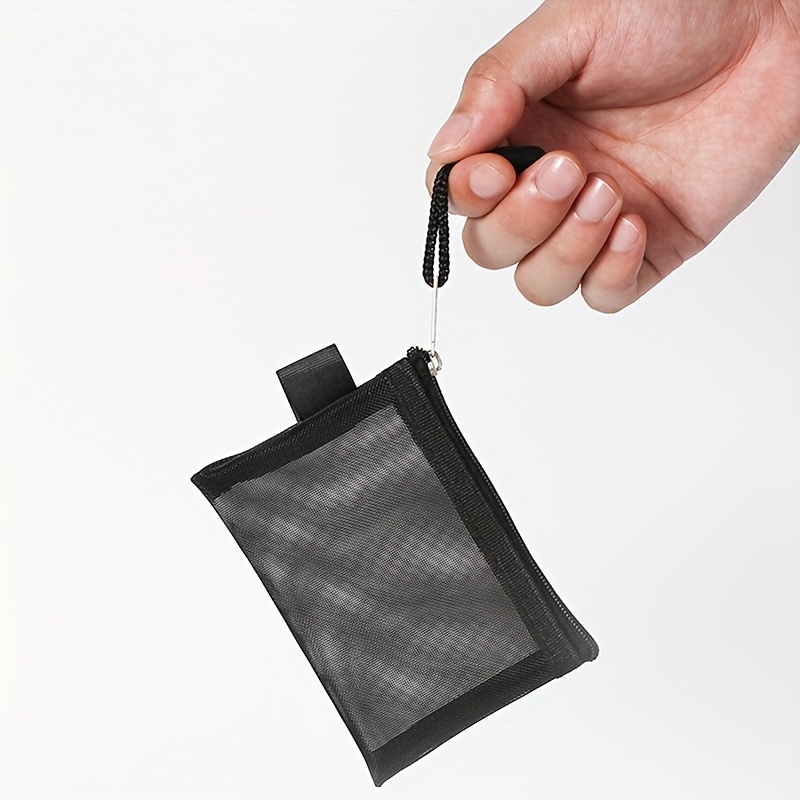 Nylon mesh zipper discount bags