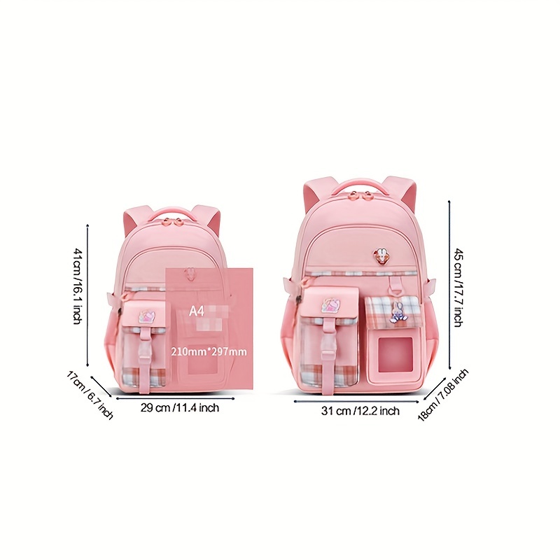 Primary Schoolbag Children's Backpack Girl School Bag Ultra - Temu