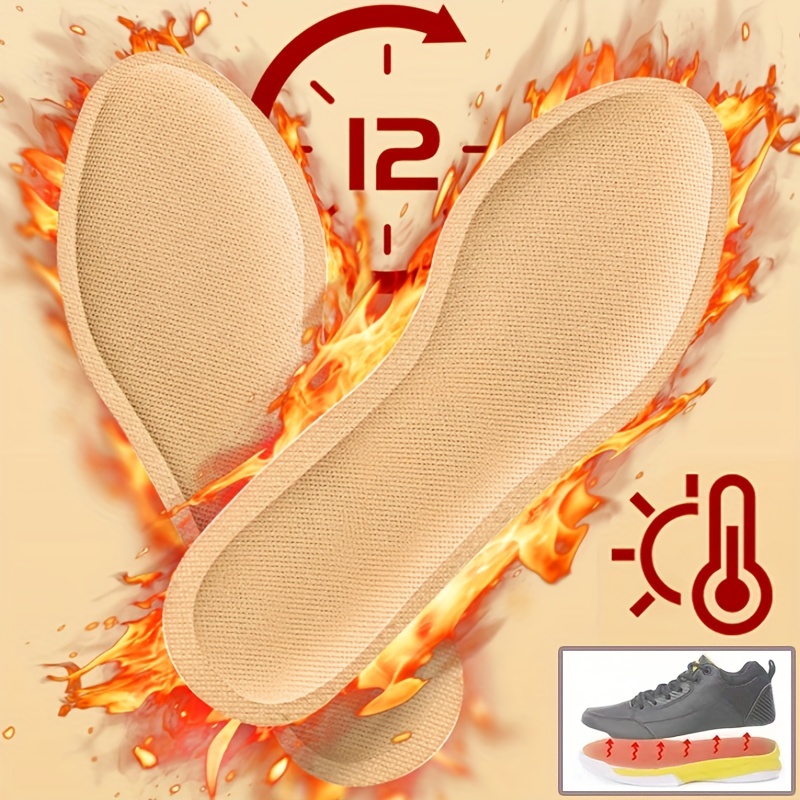 Plantillas calefactables recargables, plantillas eléctricas suaves para  calentar pies con temperatura precisa, control remoto, térmicas, USB, botas  de