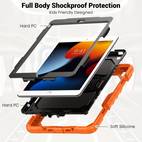 full body silicone case for ipad 10 2 inch compatible with ipad 9th 8th generation 2021 ipad 7th generation 2019 case with stand and pencil holder shockproof case for ipad 10 2 2020 2021