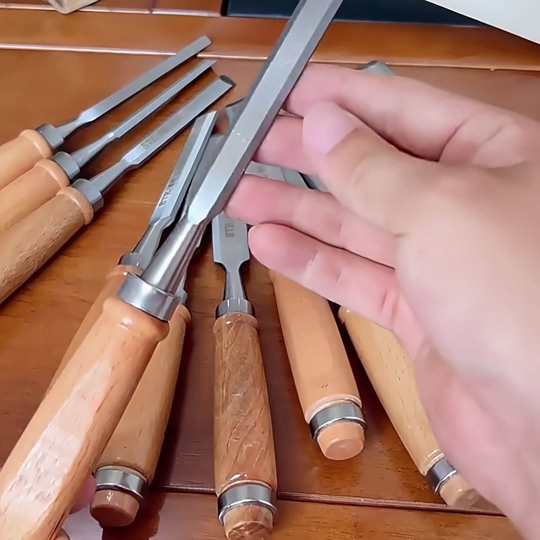 Wood Carving Chisel Set Professional For Woodworking Hand - Temu