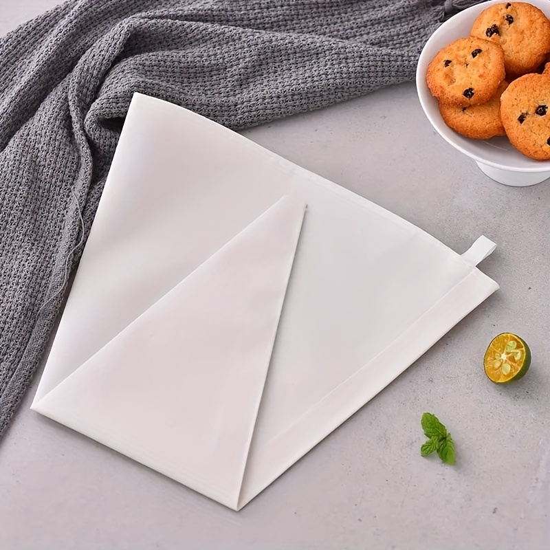 Image of Reusable Baking Piping Bags - Water And Oil Resistant, Squeezable For Cream, , , And Salad Dressings