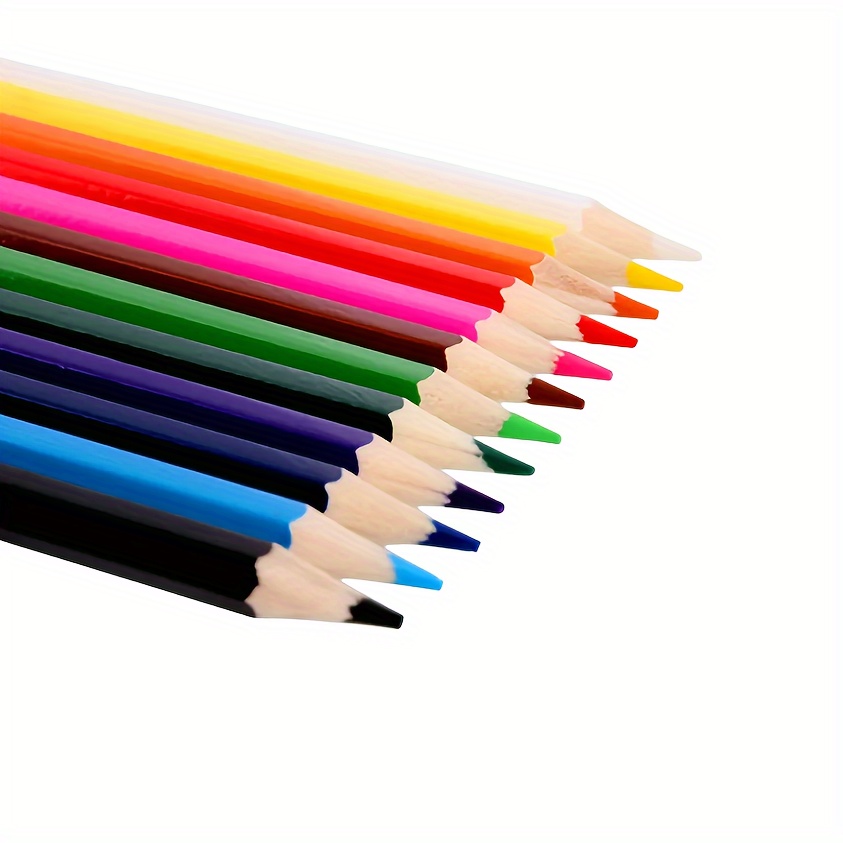 Colored Pencils Vibrant Color Presharpened Pencils For - Temu