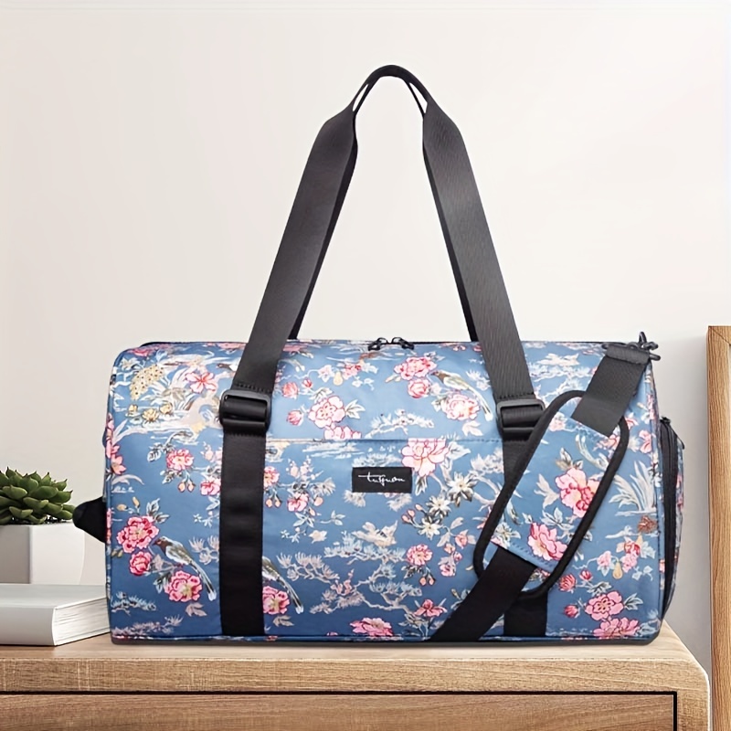 Large Capacity Weekender Duffle Bag, Nylon Lightweight Luggage Bag  Independent Shoe Warehouse, Niche Travel Gym Bag - Temu