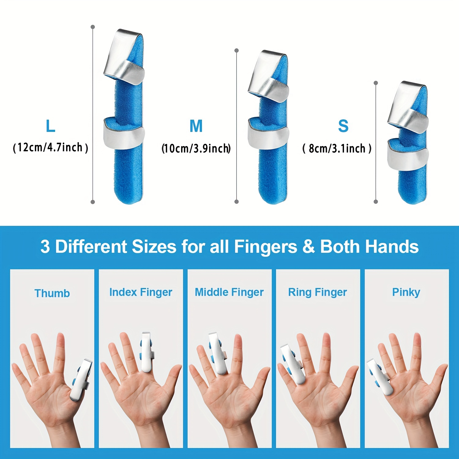 Finger Splint Holder for Finger Stabilization
