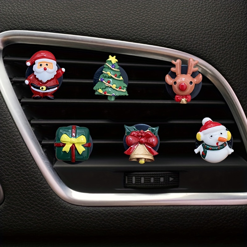 Christmas Car Decoration Car Air Conditioner Ornament Car - Temu