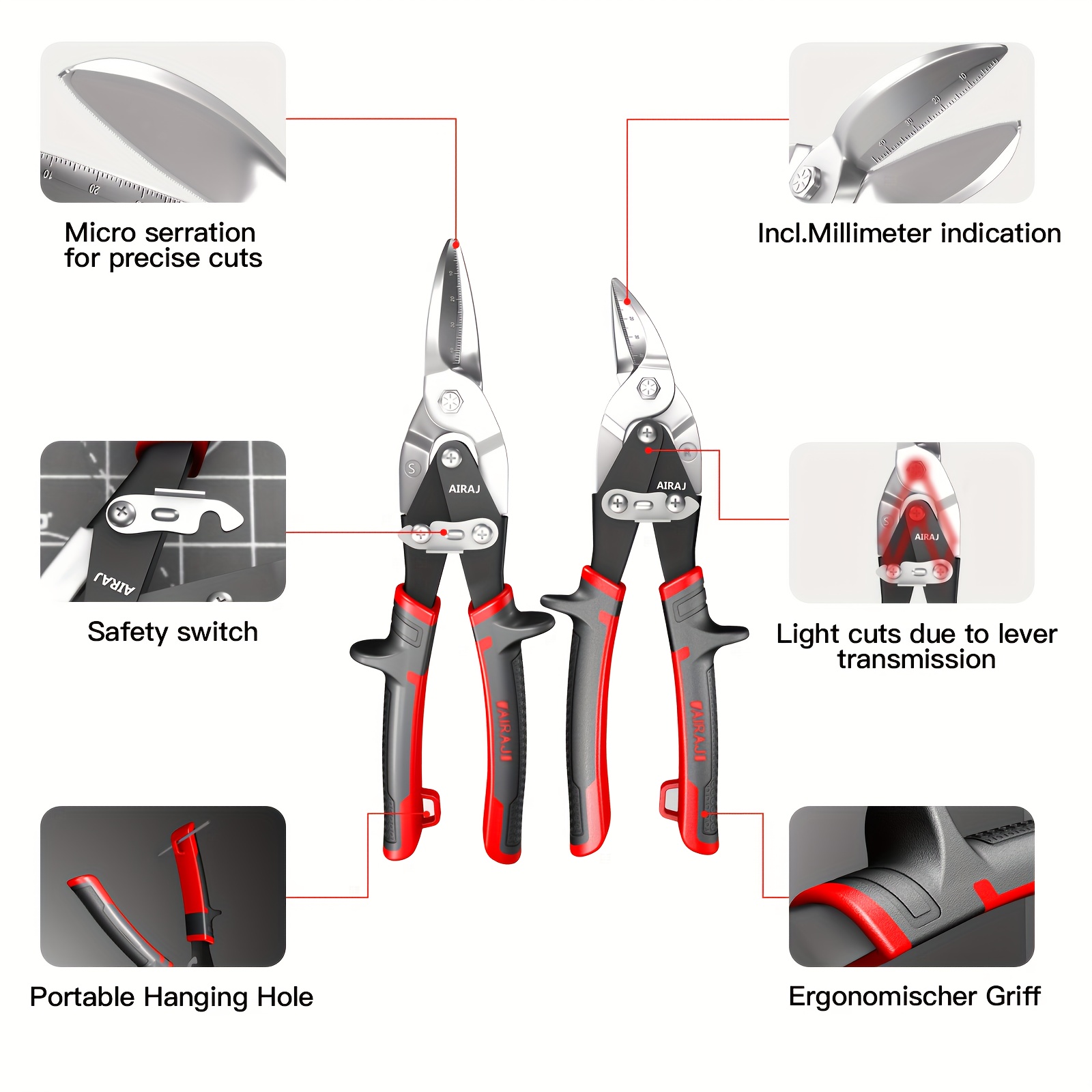 Industrial grade Airaj 10 Heavy Cutting Scissors - Temu