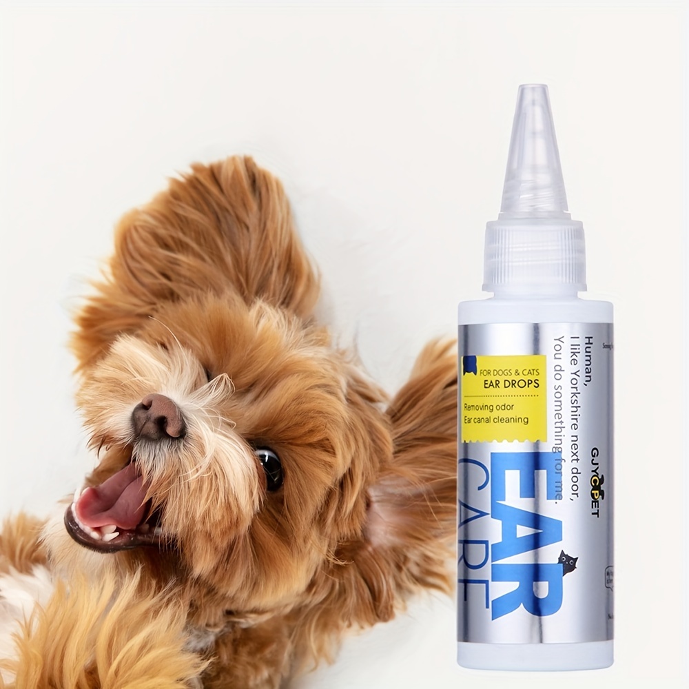 Limpiador De Oídos Para Perros, Limpiador De Oídos Terapéutico Para Perros,  Solución Limpiadora De Oídos Para Gatos Y Perros