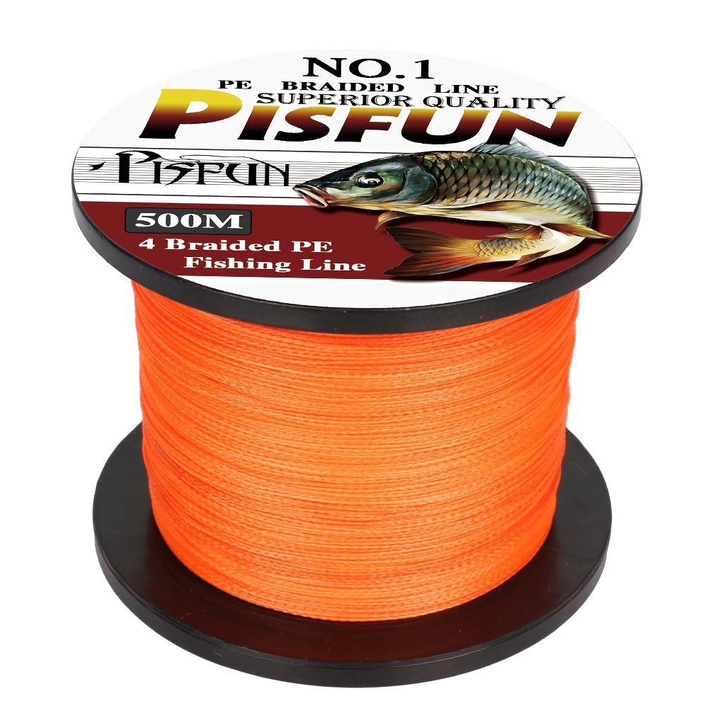 Goture 500M Braided Fishing Line 4 Strands Multifilament Saltwater