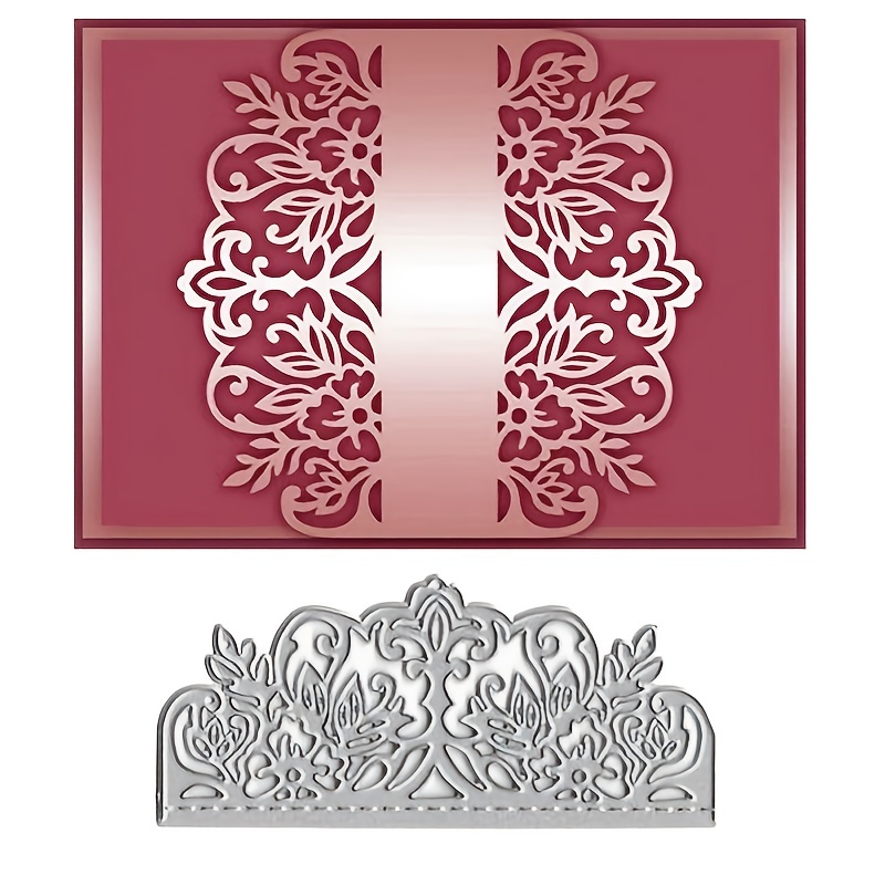 Fustelle Taglio Fiori In Pizzo Per Scrapbooking – Set Decorazioni Erba Per Biglietti E Album Fotografici - 4