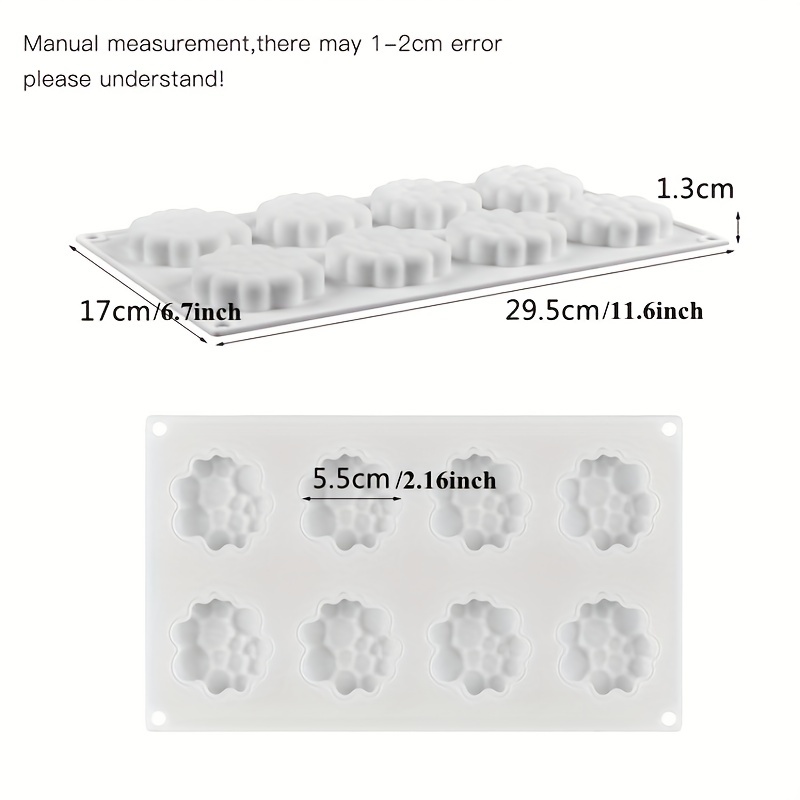 Geometrical Silicone Cake Mold For Cakes Mousse Decorating Mould