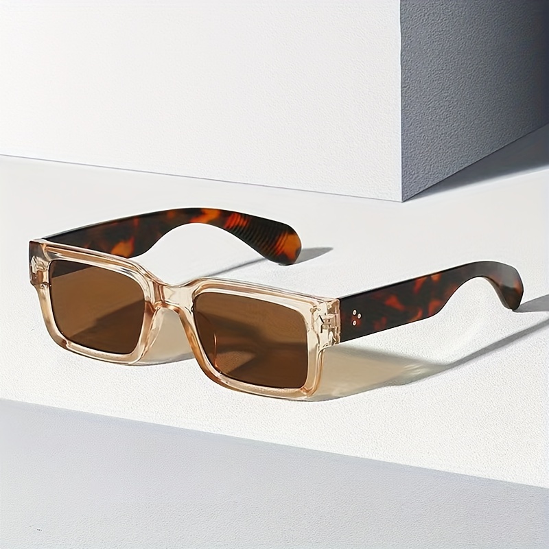 

Retro Square Fashion For Women Men Vintage Tortoiseshell Sun Shades For Driving Beach Travel Fashion Glasses