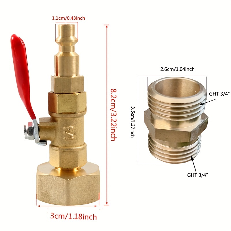 Accessoire bateau & camping-car: Adaptateur mâle / femelle standard