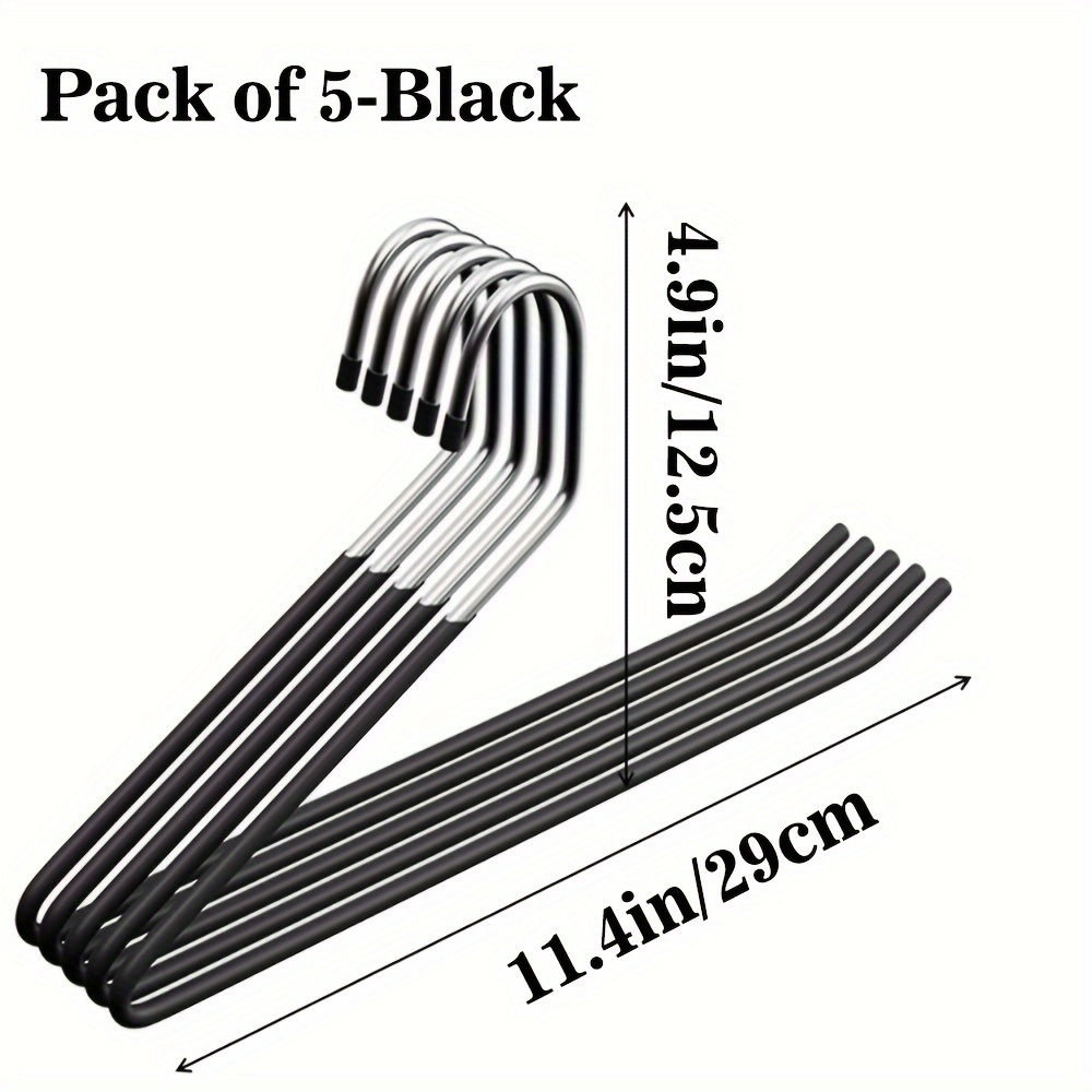 Rubber-Coated Black Bath Accessories