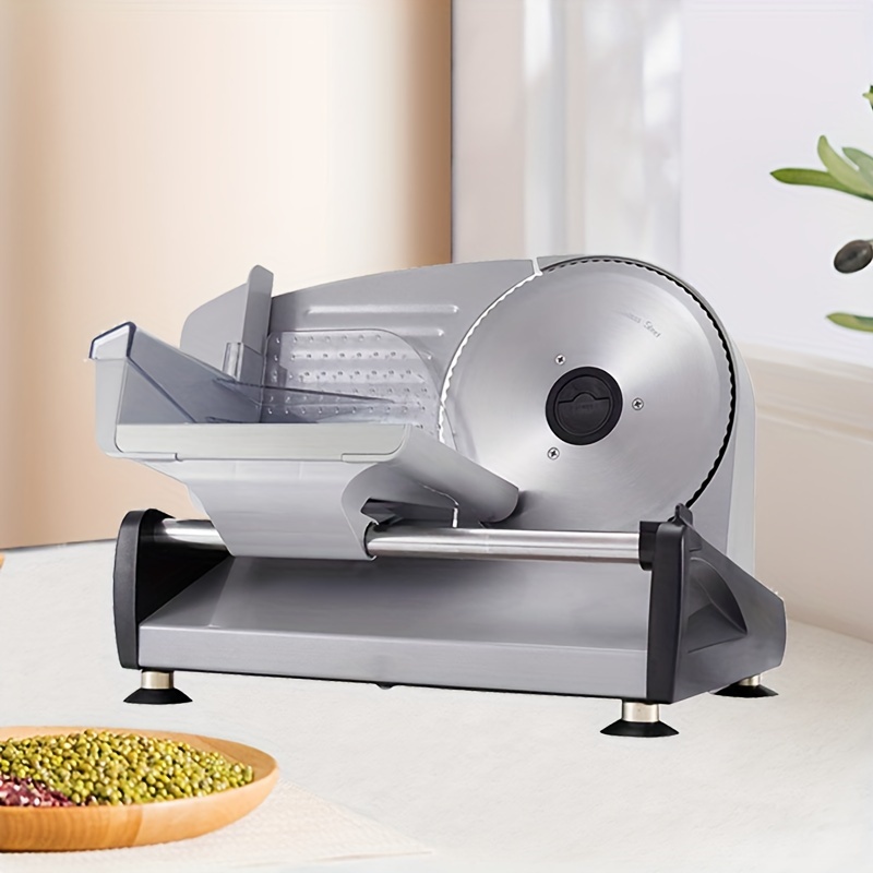 Adjustable Thin Thick Lamb Roll Slicer, Household Kitchen 304 Stainless  Steel Manual Meat Slicer, Fat Cow Roll Planer Meat Slicer - Temu