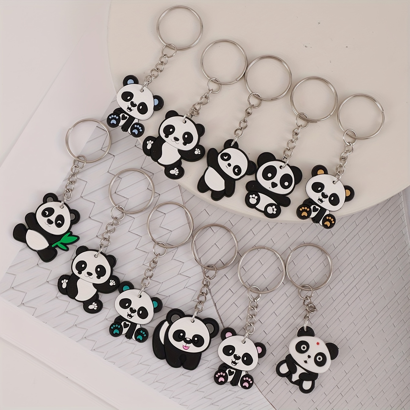 Creativo Simpatico Cartone Animato Portachiavi Gioielli In Metallo Panda  Animale Portachiavi Ragazze Borsa Ornamenti Accessori Regalo Da 0,62 €