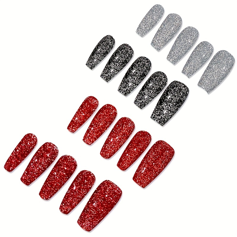 Nail Glitter Sparkling Reflective Diamond Glitter Dust Shiny - Temu