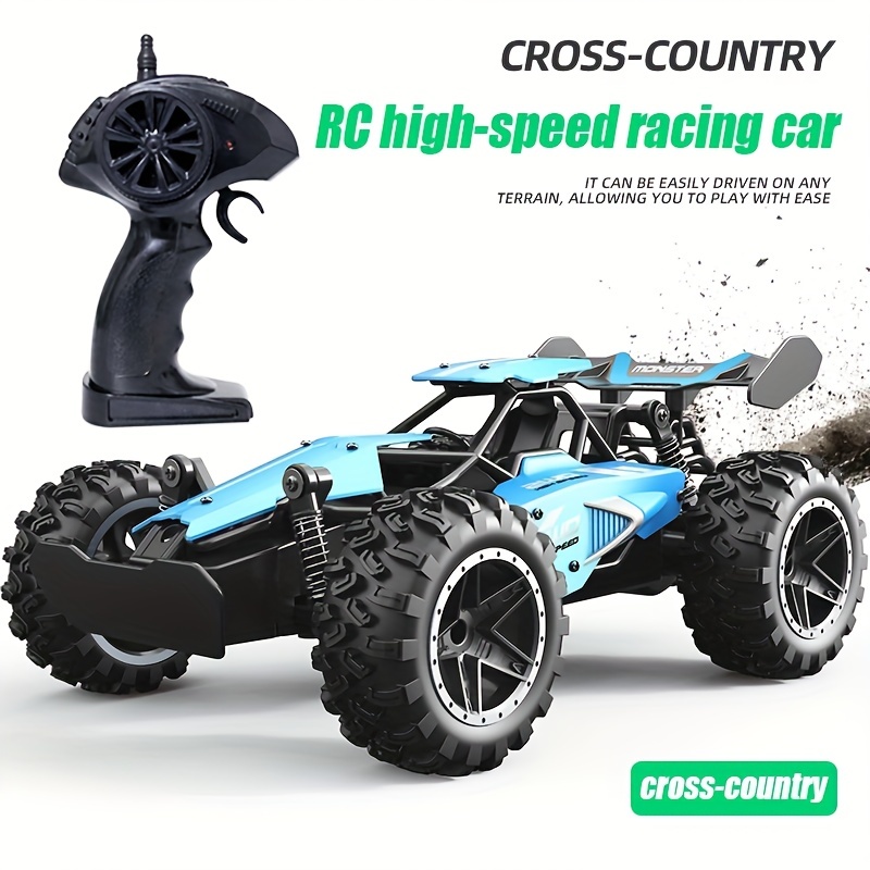 1:10 4wd 70km/h Haute vitesse Drift Rc Voiture Amortisseur Anti-collision  Off-road Racing Télécommande Car Toys For Children Gifts