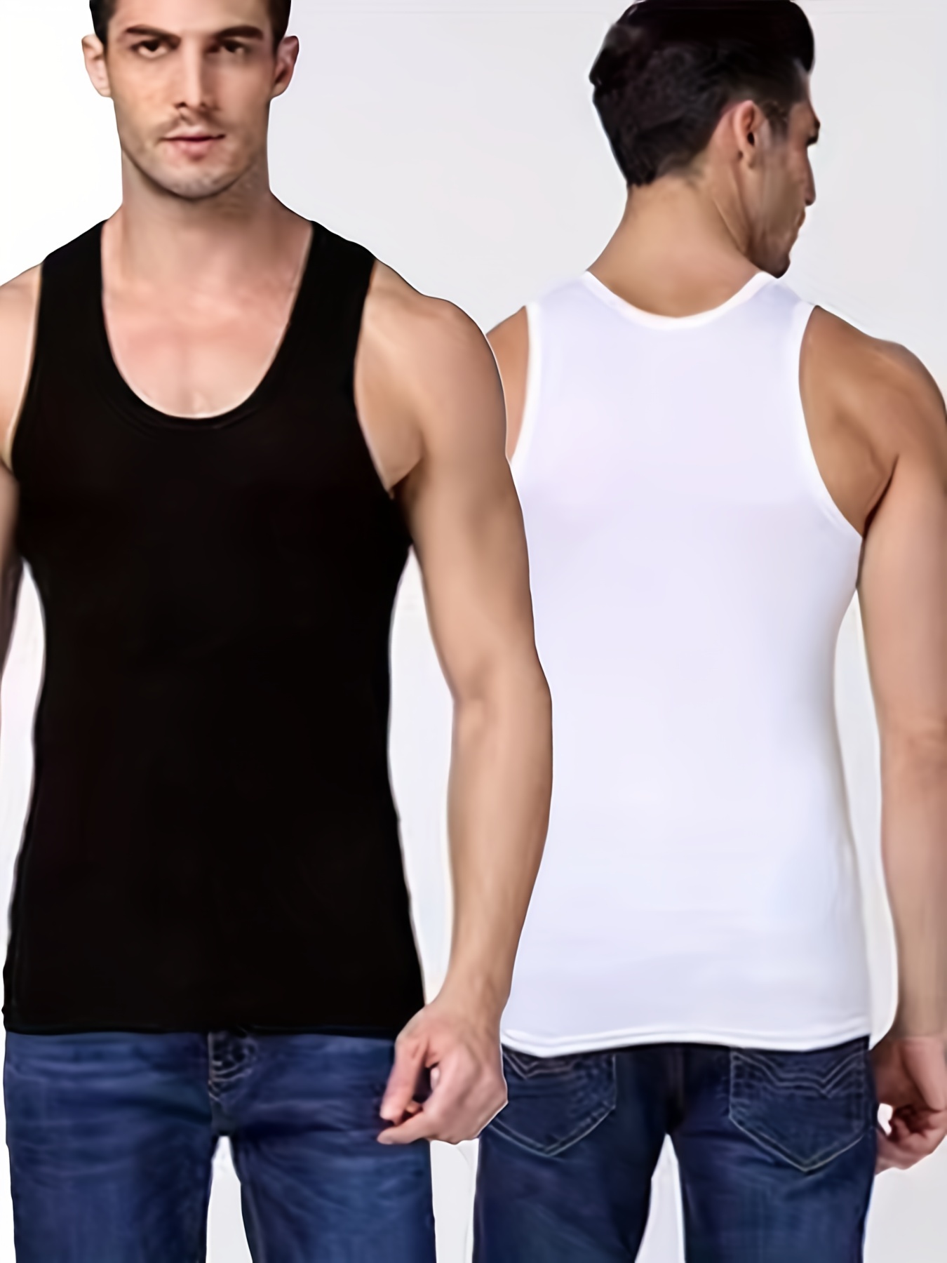 Camiseta Sin Mangas Básica Cómoda Hombre Ideal Fitness Ropa - Temu Mexico