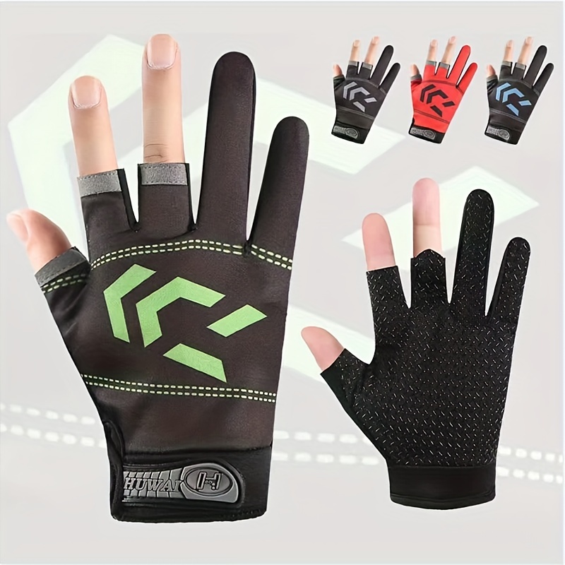 

1 Pair Anti Slip Wear-resistant Gloves, Breathable Fishing Gloves, Outdoor Sports Gloves