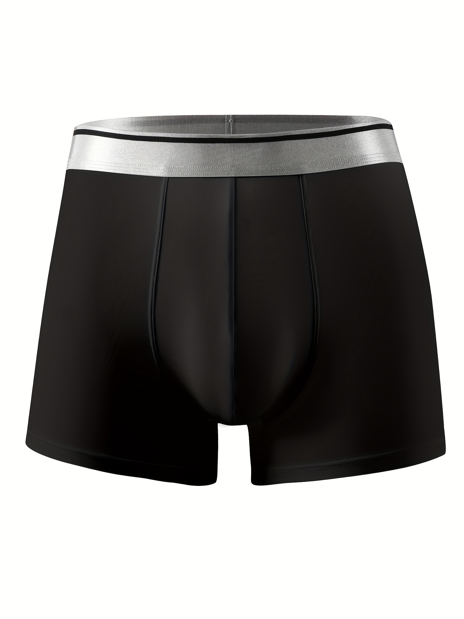 WOCACHI Men's Boxer Briefs Underwear Plus Size Underwear Boxer