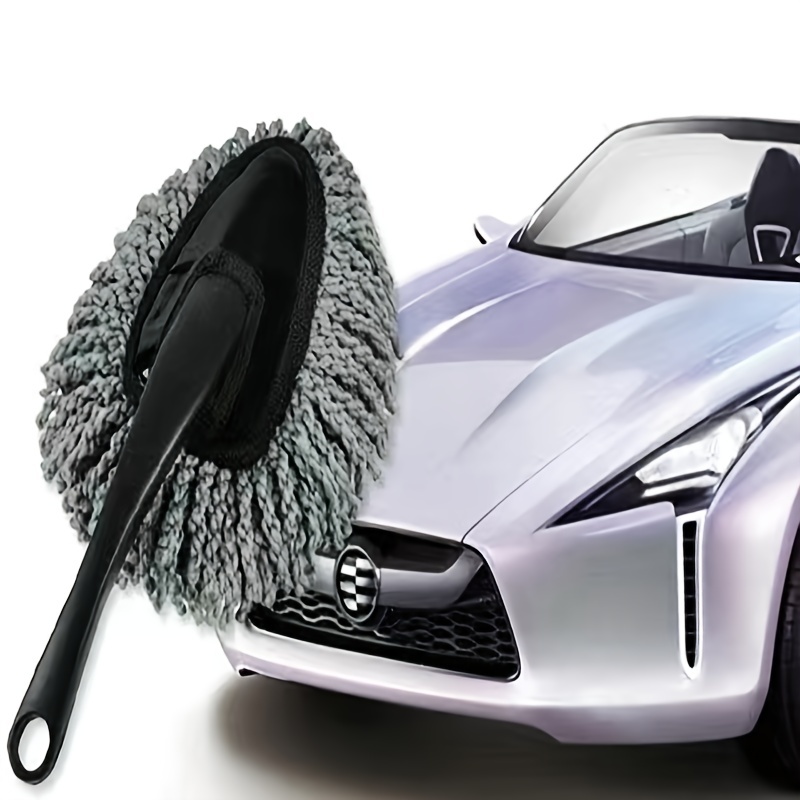 Cepillo Lava Autos Expansible/rines/vidrio/toalla Microfibra