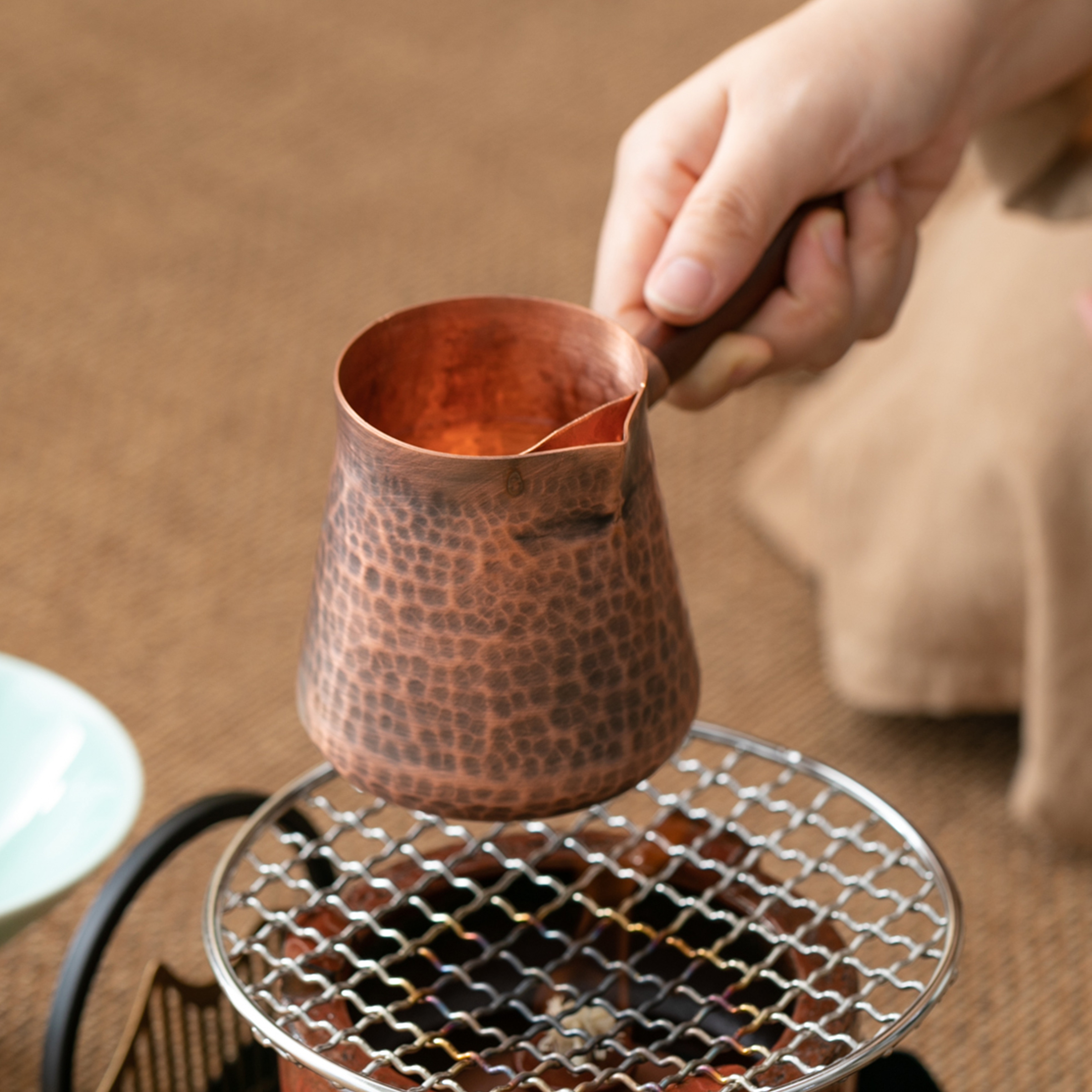 Turkish Coffee Set Copper Gifts Copper Coffee Pot Copper 