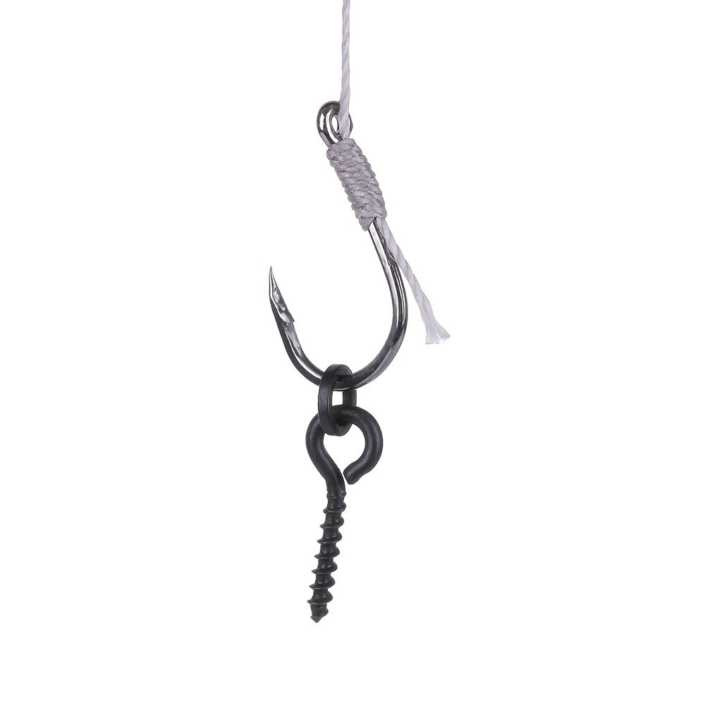 Bait Screws Thin Oval Link Loop Swivels Thin - Temu