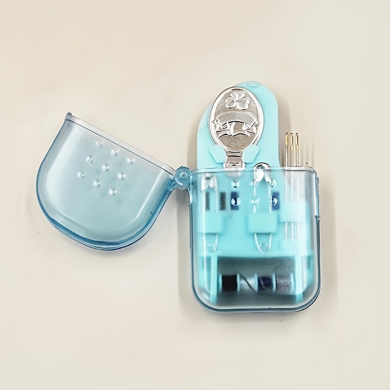 Mini Portable Small Sewing Box Travel Household Sewing Kit - Temu