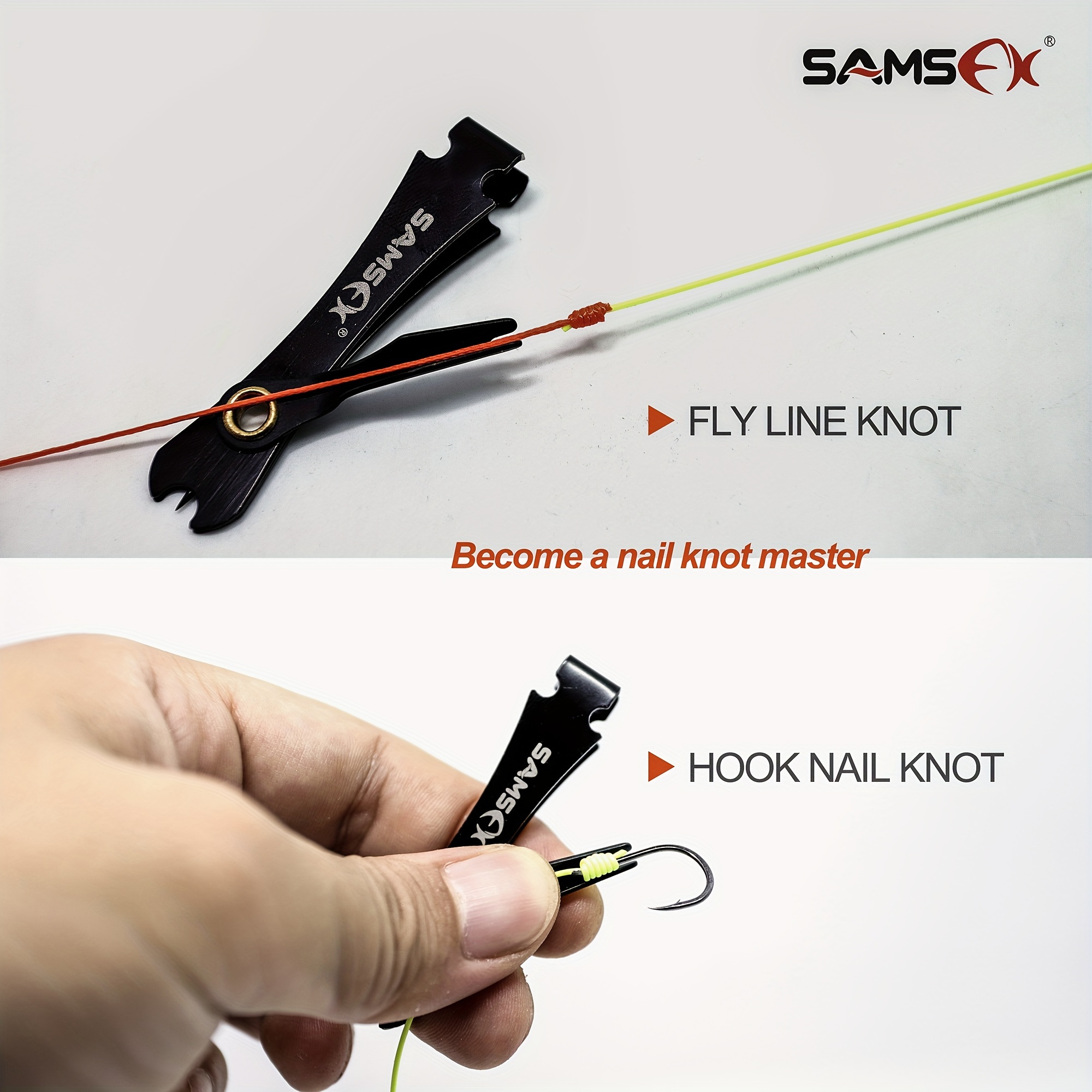 3pcs Multifunctional Fly Fishing Quick Knot Tying Tool, Knot Tier, Hook  Sharpener, Line Clipper, Hook Eye Cleaner With Retractor For Easy Hanging