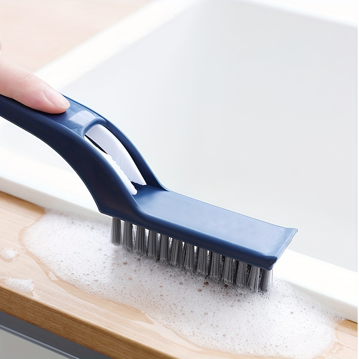 Bathroom Cleaning Brush Floor Crevice Window Crevice - Temu