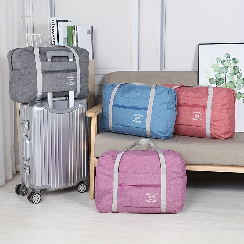 Foldable Travel Duffel Bag, Lightweight Carry On Luggage Bag for