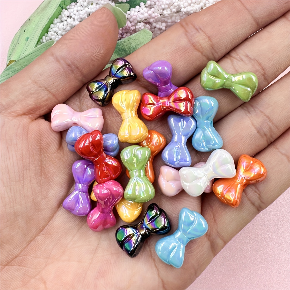 Mixing Style Spring Color Acrylic Beads For Diy Handmade Y2k - Temu Germany