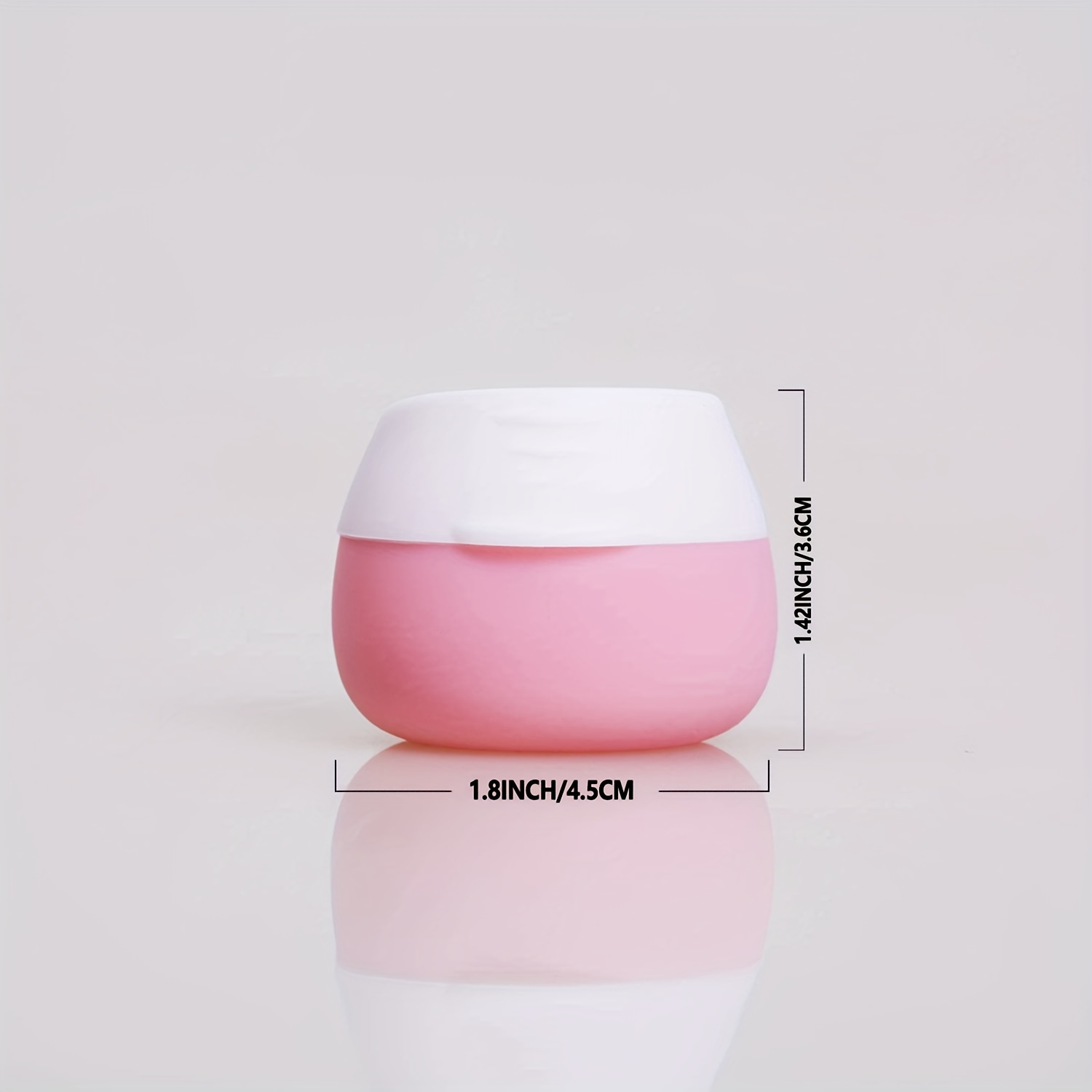 HINNASWA Travel Containers, Travel Toiletry Containers, Travel Lotion  Containers, Travel Accessories Bottles Containers for Cosmetic, Makeup,  Body & Hand Cream, Lotion, Toiletries Pink, Green, Blue, White, Yellow,  Purple