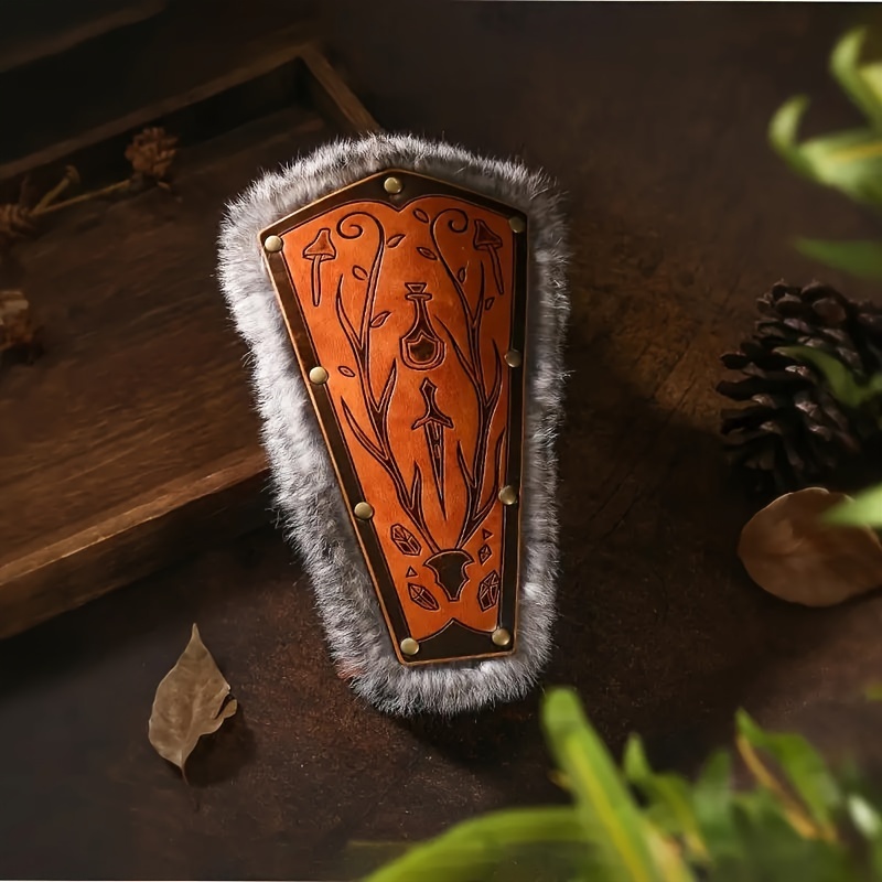 Medieval Viking Knight Leather Fur Animal Arm Bracer Armor For Men Perfect  For Cosplay And Costume Parties From Llchao, $23.9